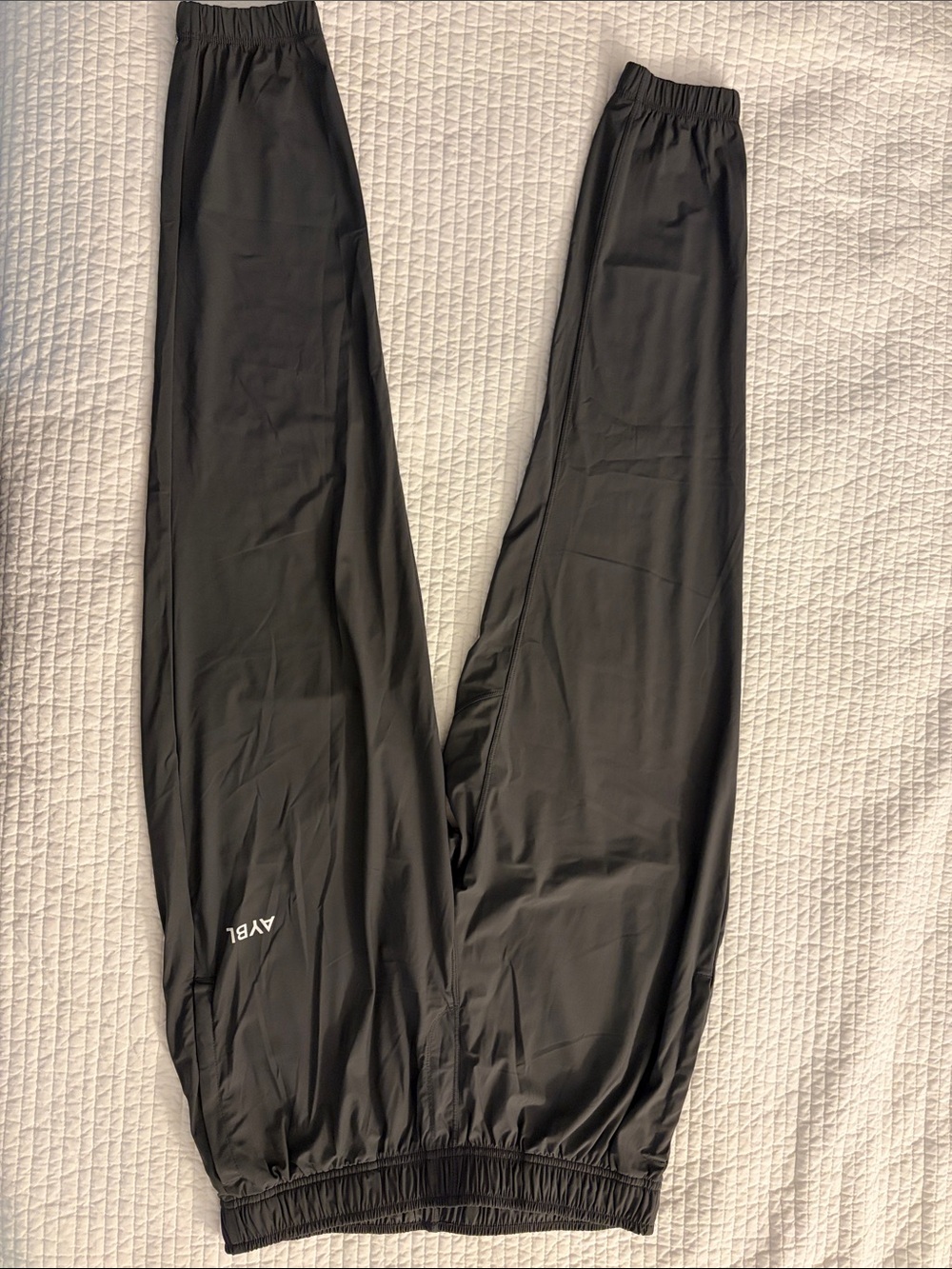 AYBL Men's Black Elastic Waist Joggers